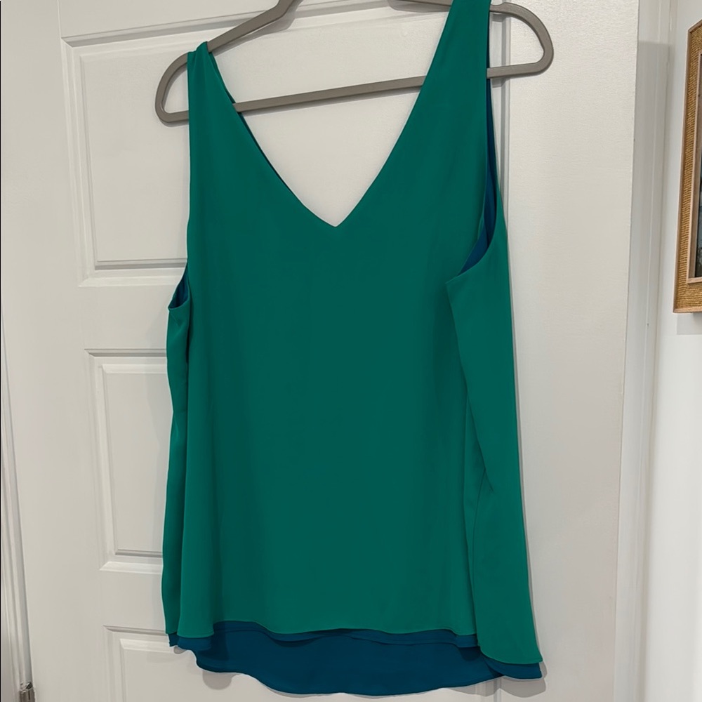Lilly Pulitzer Florin Top Kelly Green